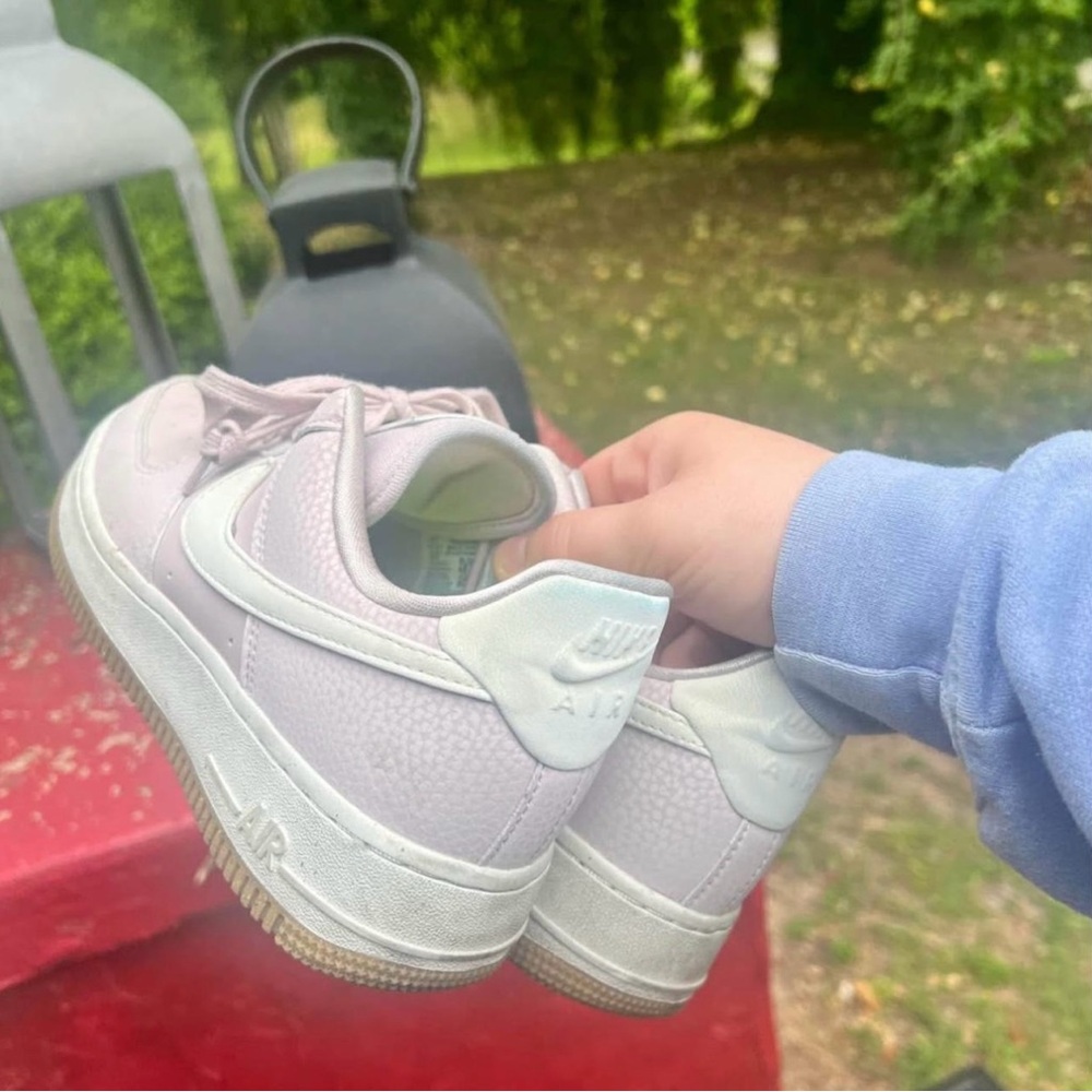 Nike Air Pastel Pink and White Sneakers